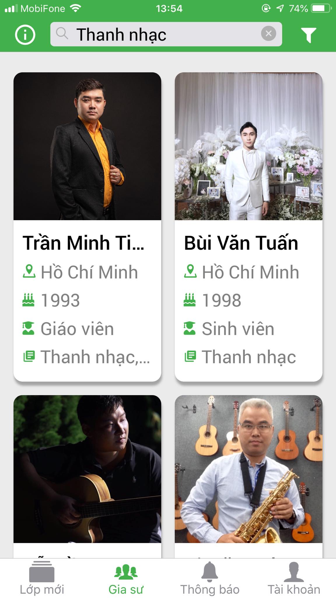 App Daykemtainha.vn Thanh nhạc
